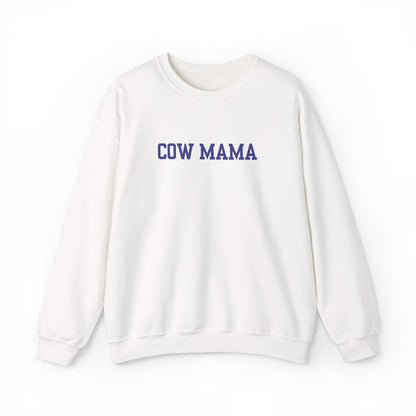 Cow Mama Crewneck Sweatshirt — Cozy Farm Mom Pullover