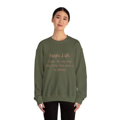 Farm Life Sweatshirt – Cozy Crewneck for Country Living Lovers
