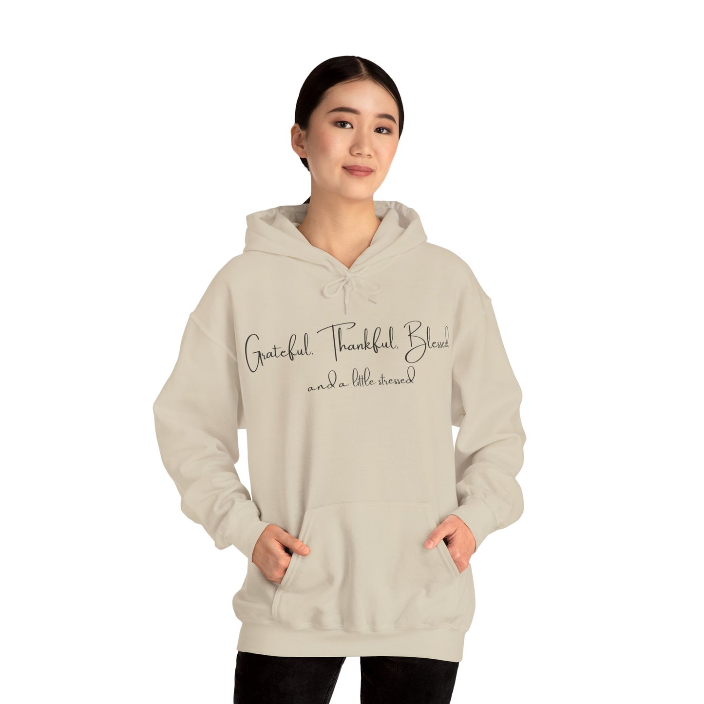 Grateful Thankful Blessed Hoodie