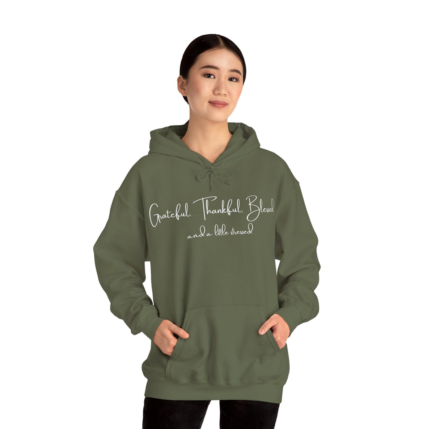 Grateful Thankful Blessed Hoodie