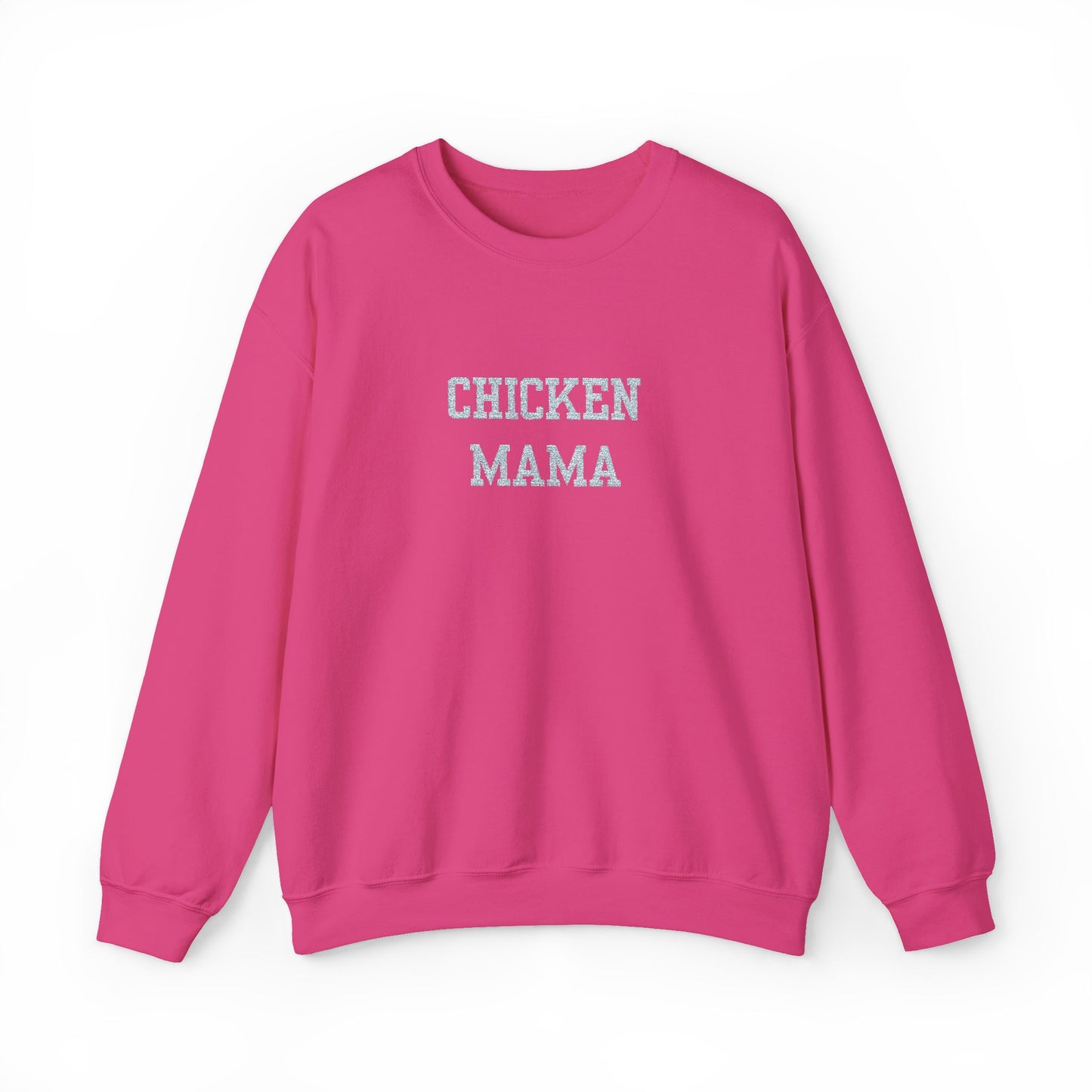 Chicken Mama Crewneck Sweatshirt — Cozy Farm Mom Sweatshirt