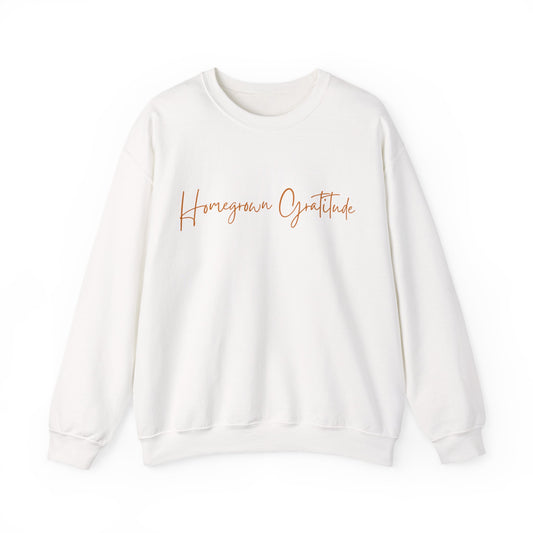 Gratitude Crewneck Sweatshirt for Cozy Comfort