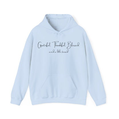 Grateful Thankful Blessed Hoodie