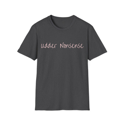 Udder Nonsense Tee — Funny Cow Pun T-Shirt