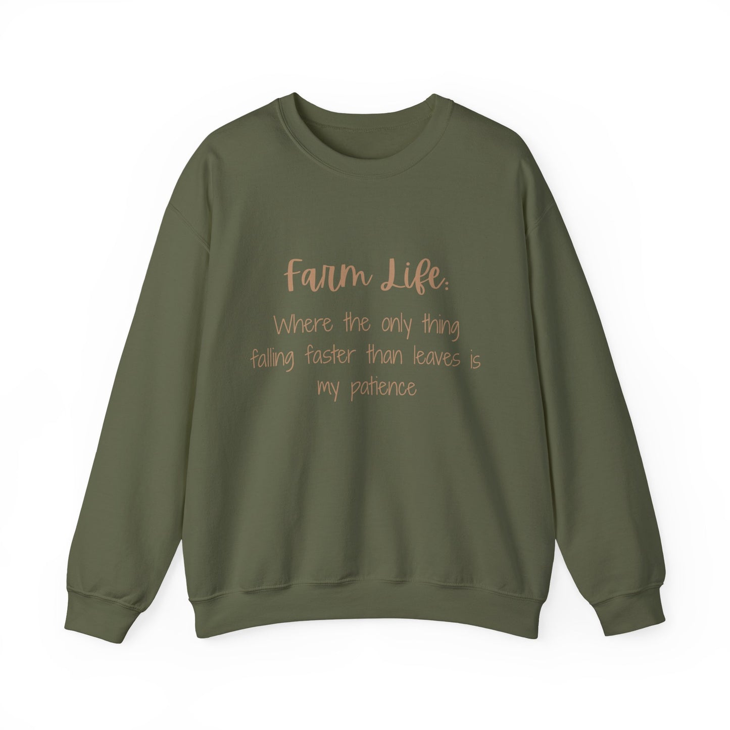Farm Life Sweatshirt – Cozy Crewneck for Country Living Lovers
