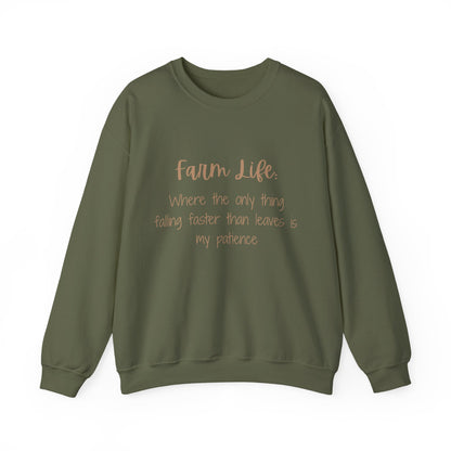 Farm Life Sweatshirt – Cozy Crewneck for Country Living Lovers