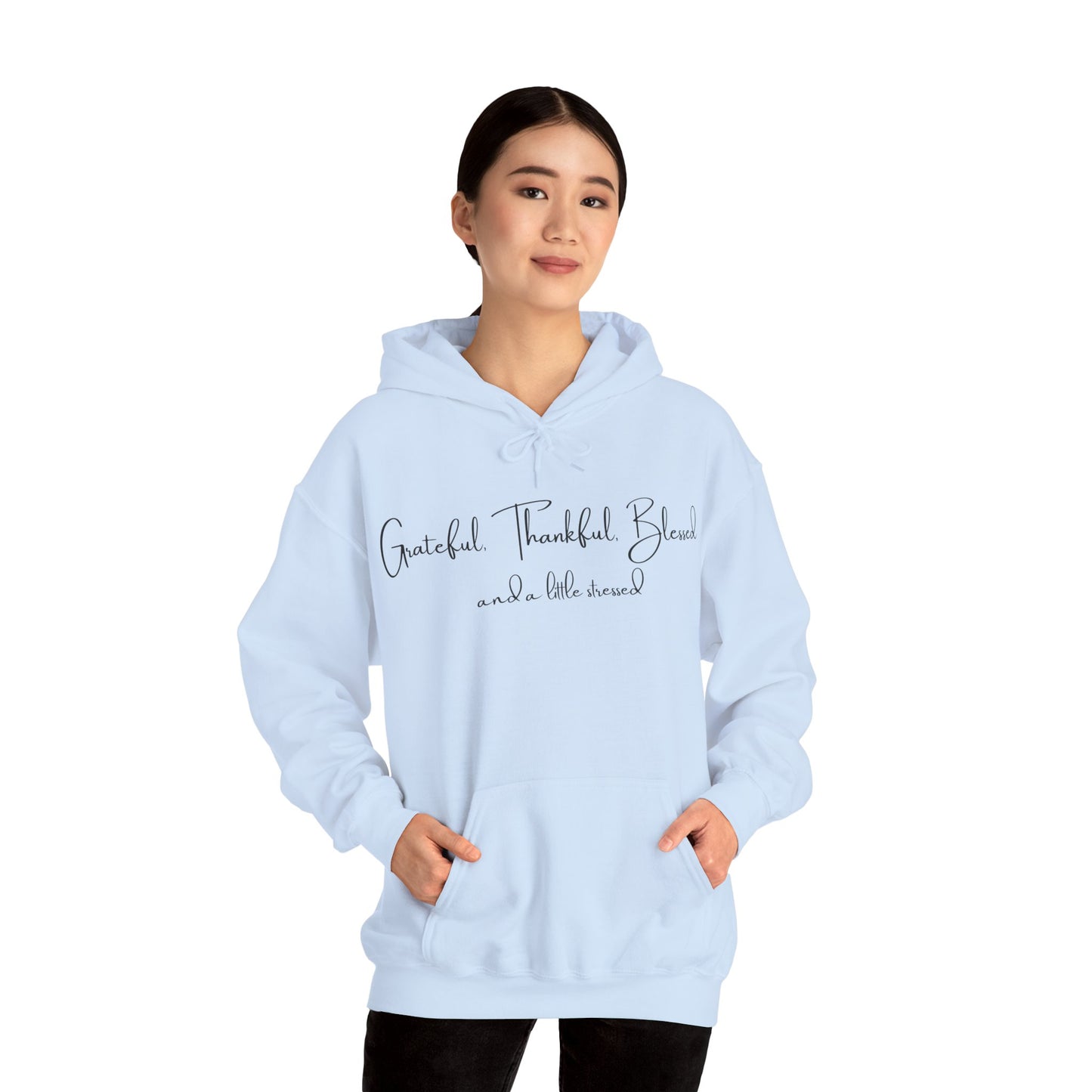 Grateful Thankful Blessed Hoodie