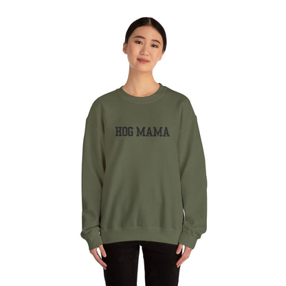 Embroidered Hog Mama Crewneck Sweatshirt