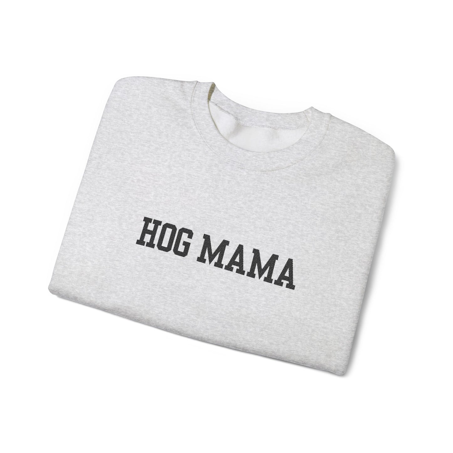 Embroidered Hog Mama Crewneck Sweatshirt