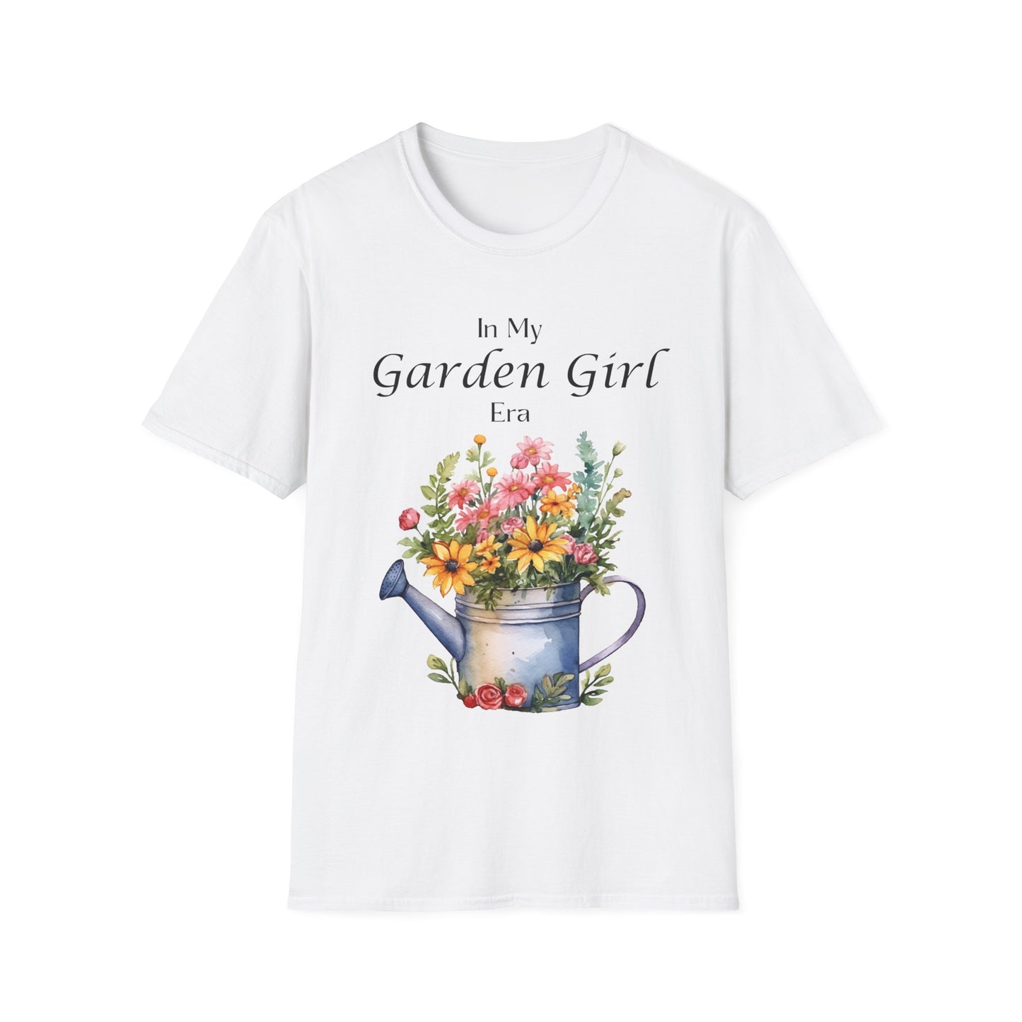 Whimsical Garden Girl T-Shirt