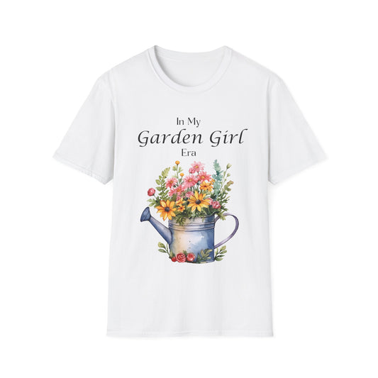 Whimsical Garden Girl T-Shirt