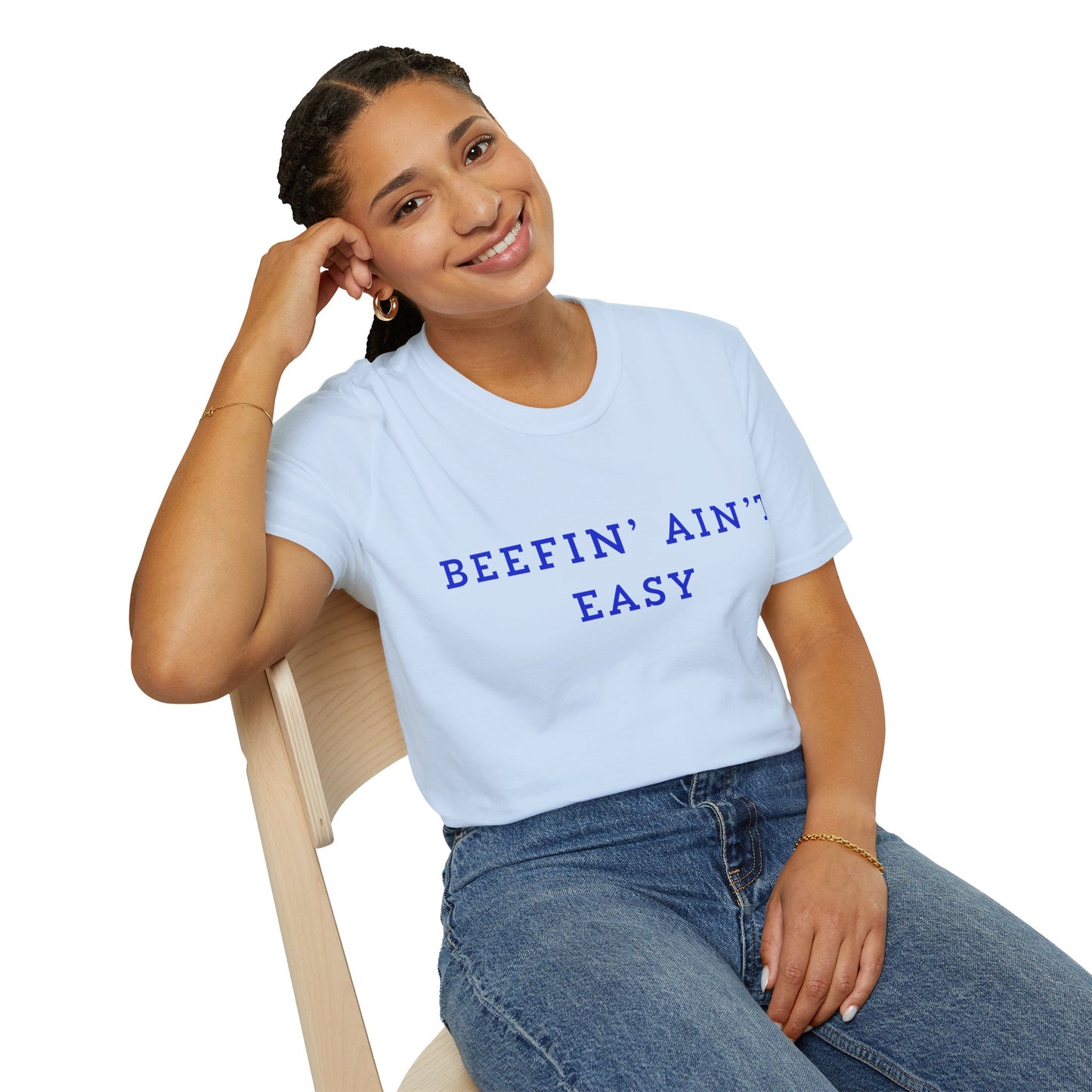 T‑Shirt — "Beefin' Ain't Easy" Graphic Tee