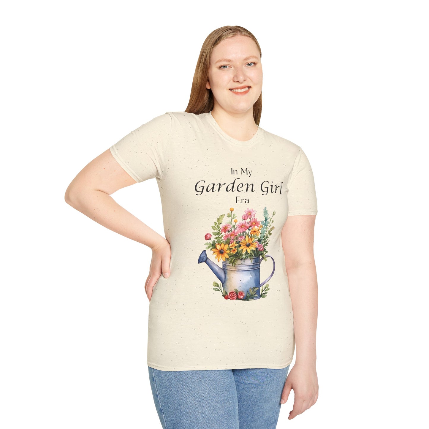 Whimsical Garden Girl T-Shirt