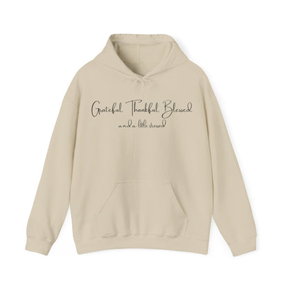 Grateful Thankful Blessed Hoodie