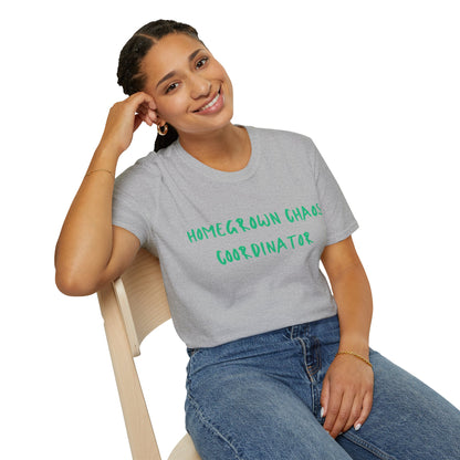 Homegrown Chaos Coordinator T-Shirt — Funny Mom Tee