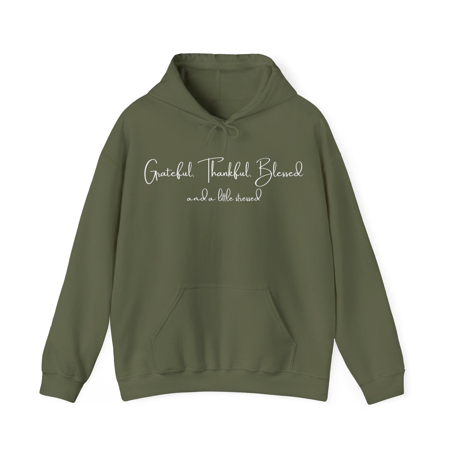 Grateful Thankful Blessed Hoodie