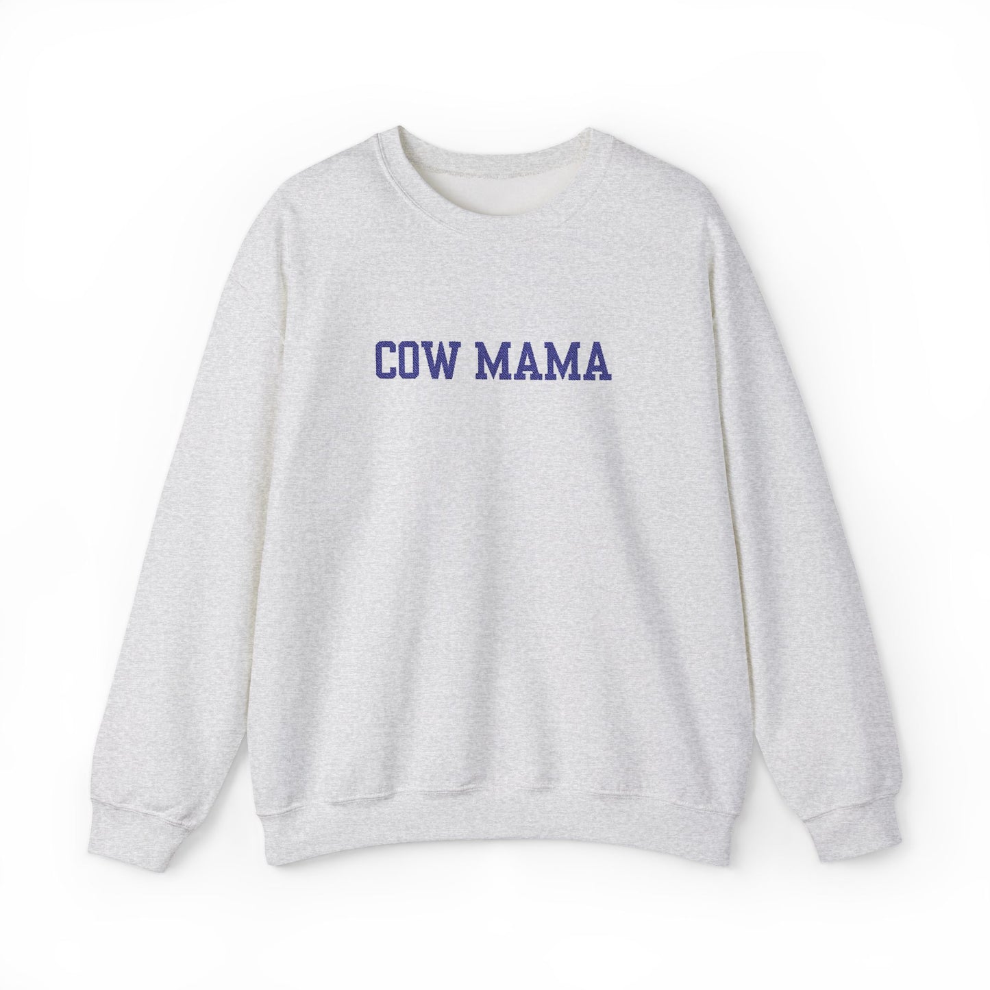 Cow Mama Crewneck Sweatshirt — Cozy Farm Mom Pullover