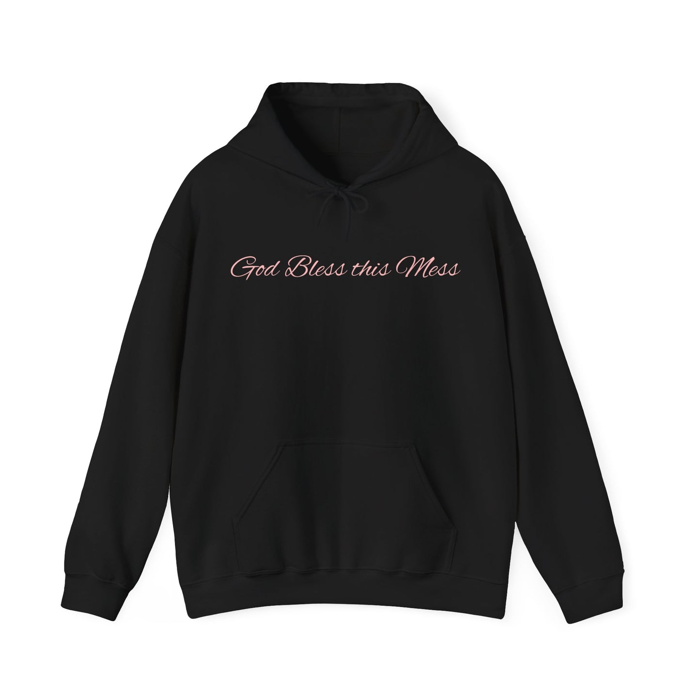 God Bless This Mess Hoodie — Cozy Faith-Inspired Pullover for Everyday Wear
