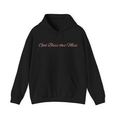 God Bless This Mess Hoodie — Cozy Faith-Inspired Pullover for Everyday Wear