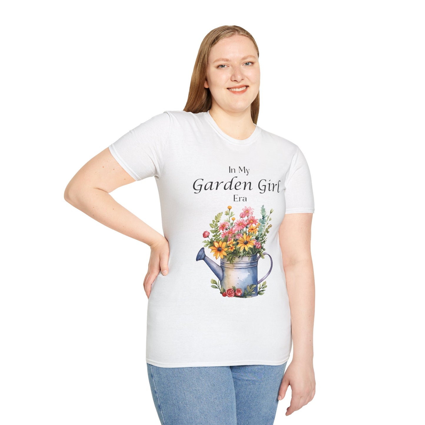 Whimsical Garden Girl T-Shirt