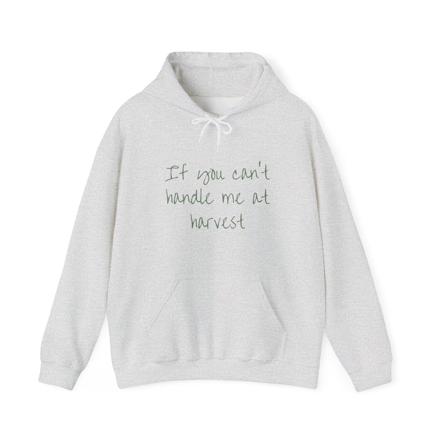 Funny Hoodie - "If You Can't Handle Me at Harvest" & "You Don't Deserve Me at Christmas"