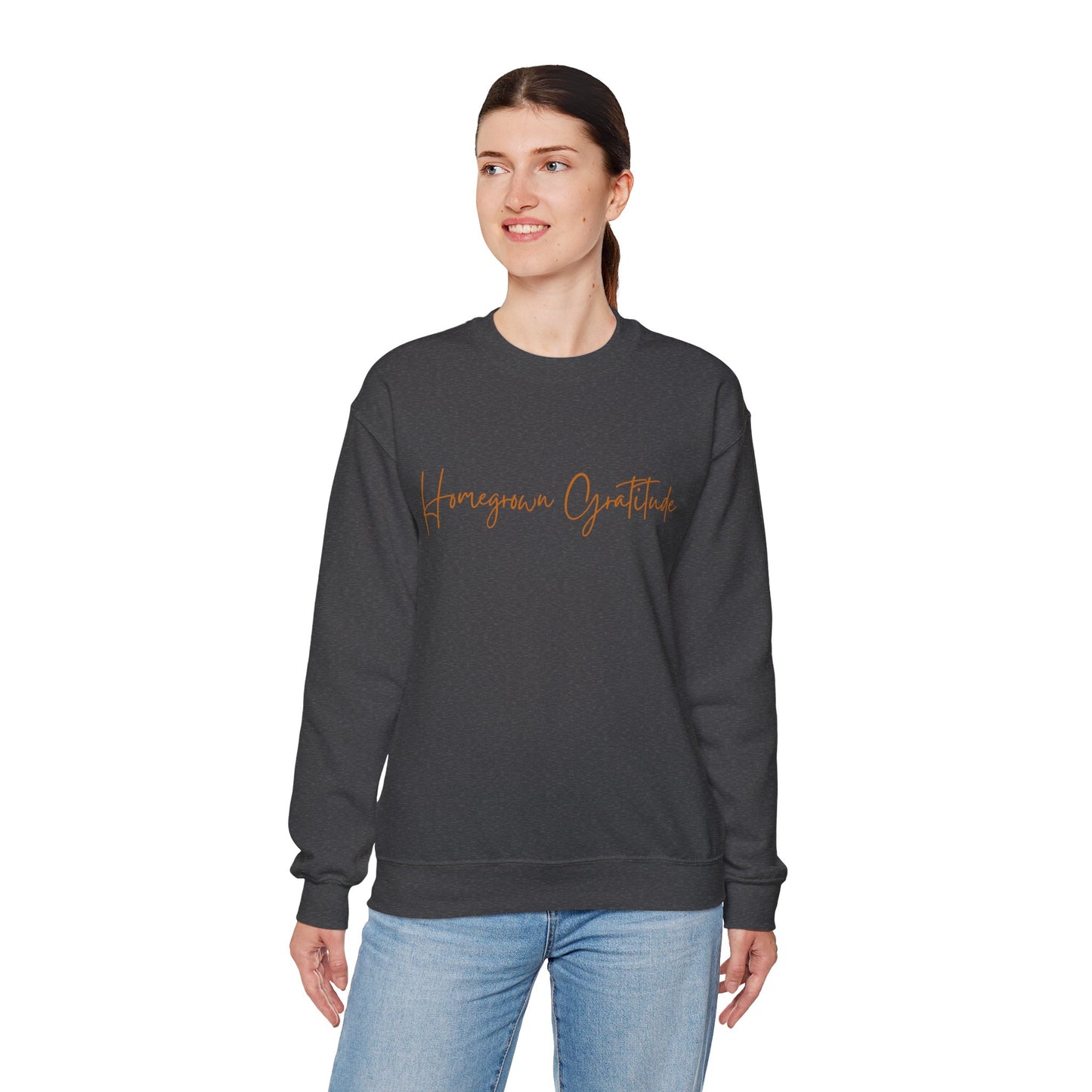 Gratitude Crewneck Sweatshirt for Cozy Comfort