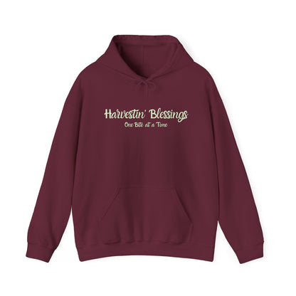 Harvestin' Blessings Hoodie - Sweatshirt for Cozy Comfort