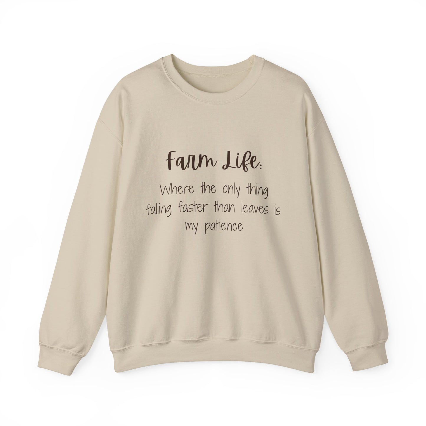 Farm Life Sweatshirt – Cozy Crewneck for Country Living Lovers