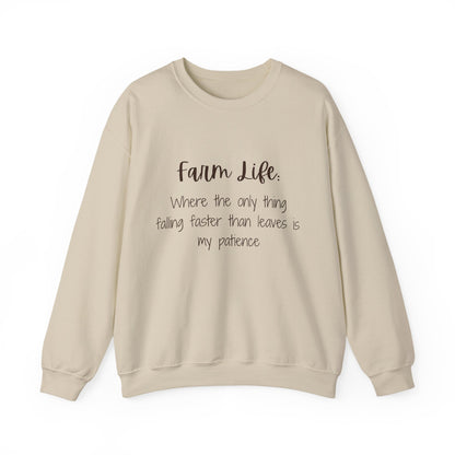 Farm Life Sweatshirt – Cozy Crewneck for Country Living Lovers