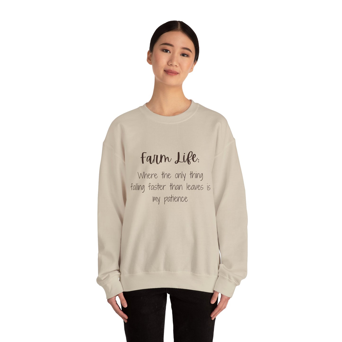 Farm Life Sweatshirt – Cozy Crewneck for Country Living Lovers